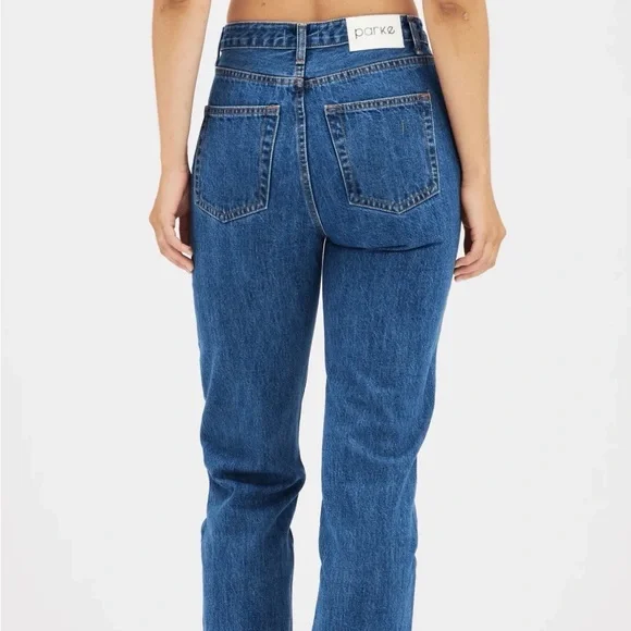 PARKE 90s Straight Jeans - Picture 2 of 3